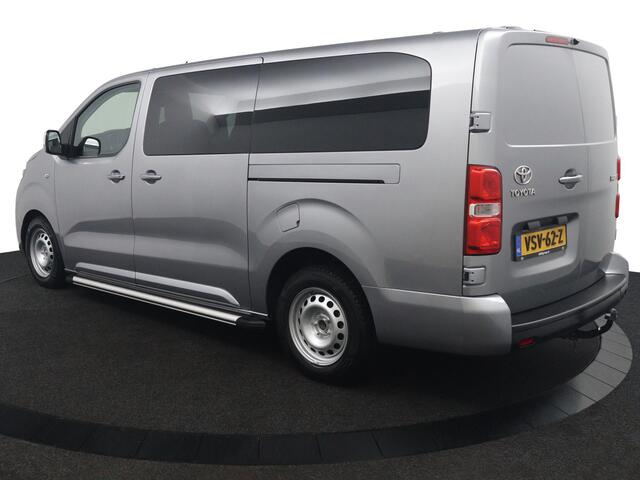 Toyota PROACE Dubbele Cabine Dubbele Cabine 2.0 D-4D 177pk Prof Automaat | Zomerwielen op Lichtmetalen Velgen aanwezig | Lederen Bekleding | Trekhaak | Navigatie | Parkeercamera | 2 Schuifdeuren |