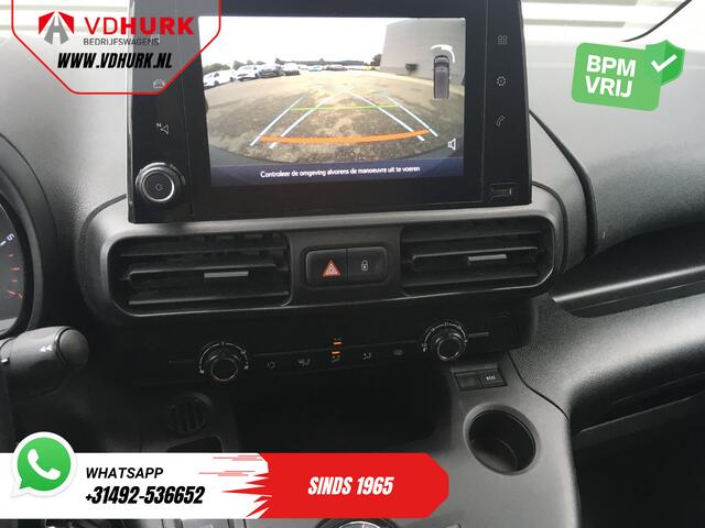 Toyota PROACE CITY 1.2 Turbo 130 pk Aut. L2 Benzine BPM VRIJ! 3Pers./ Carplay/ Camera/ LMV/ PDC/ Airco/ Cruise