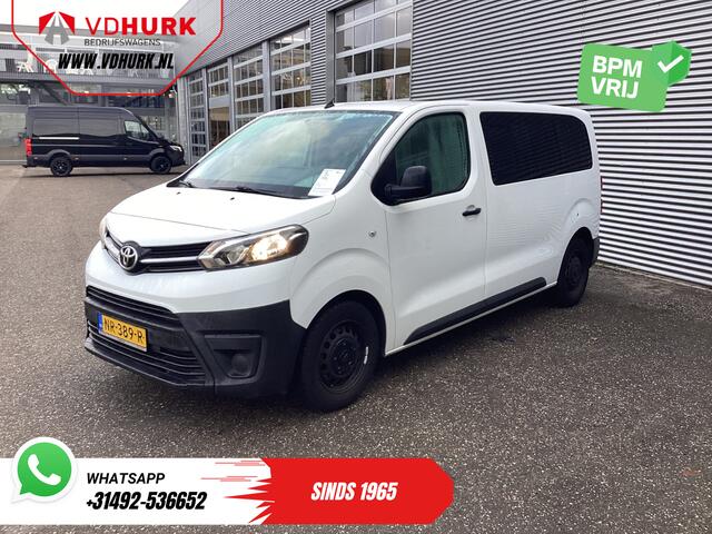 Toyota PROACE Shuttle 1.6 D-4D Incl. BTW/BPM ¤ 12.975,00 EXPORT Kombi/ Combi/ 9 Pers./ 9P/ Shuttle/ Airco/ Cruise/ PDC/ Sidebars