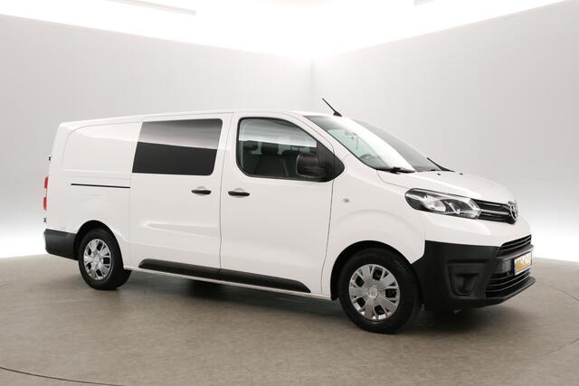 Toyota PROACE Extra Range 75 kWh L3H1 | SOH 93% | Snelladen | Dubbele Cabine | Elektrisch | Airco | Cruise | Carplay | 2xSchuifdeur | Navigatie