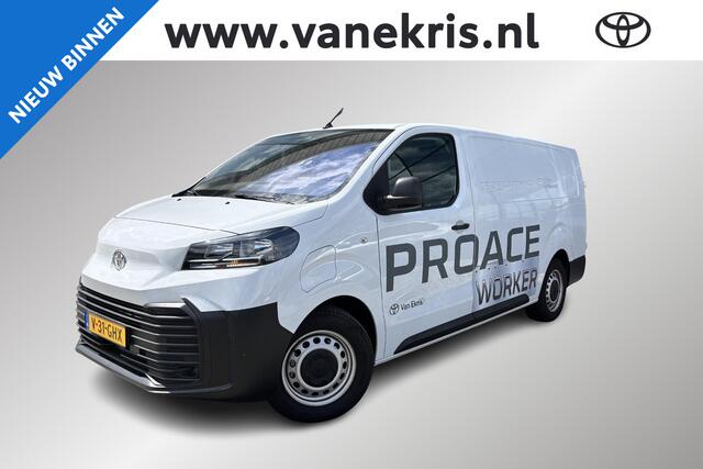 Toyota PROACE Electric Worker Challenger Extra Range Long L2 75 kWh, Apple Carplay / Android Auto, Parkeersensoren achter, DAB Radio