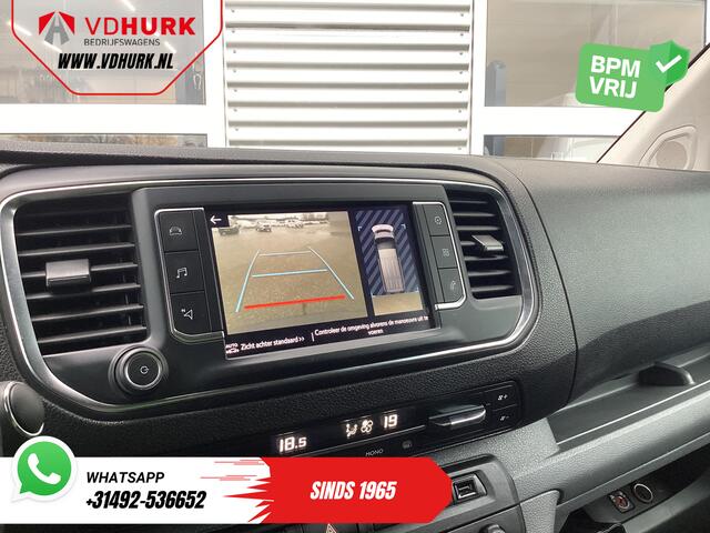 Toyota PROACE Worker 2.0 Aut. L2 Adapt.Cruise/ Headup/ Standkachel/ Stoelverw/ Keyless/ Carplay/ Navi/ Camera/ PDC/ LMV/ Climate/ Trekhaak