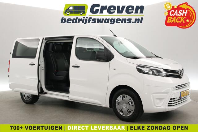 Toyota PROACE Worker 2.0 D-4D L3H1 | Euro6 | DC | 6-Zits | 2500KG Trekgew. | 2xSchuifdeur | Airco | Cruise | Trekhaak | Stoelverw.