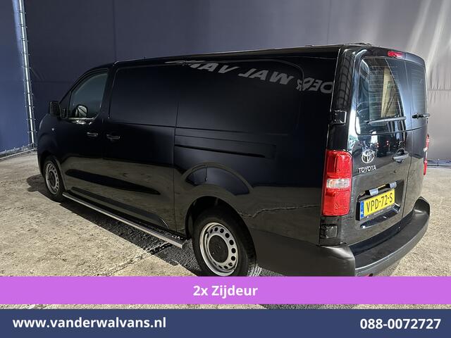 Toyota PROACE Worker 2.0 D-4D 145pk L3H1 Inrichting Euro6 Airco | 2x zijdeur | Apple Carplay | Cruisecontrol | Sidebars Android Auto, Parkeersensoren, Bijrijdersbank