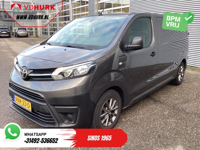 Toyota PROACE Worker 1.5 D-4D 120PK Live Carplay/ Cruise/ Airco/ LMV/ Trekhaak/ Navi/ Camera/ PDC NL Auto