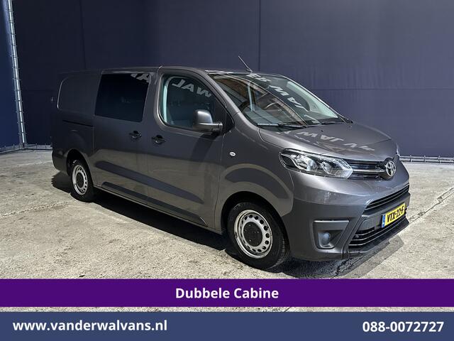 Toyota PROACE Worker 2.0 D-4D 145pk L3H1 Dubbele Cabine Euro6 Airco | 6-Zits | Navigatie | Apple Carplay | Cruisecontrol Android Auto, Parkeersensoren