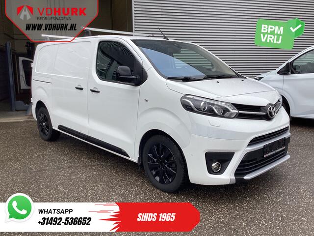 Toyota PROACE Worker 2.0 D-4D Aut. L2 Adapt.Cruise/ Head-Up/ Standkachel/ Carplay/ 2x Schuifdeur/ Stoelverw./ Keyless/ Climate/ Navi/ Camera/ PDC/ 17"LMV
