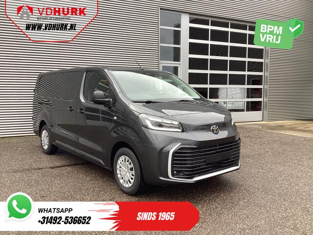 Toyota PROACE Electric Worker 75 kWh L3 345 km WLTP LED/ Snellader/ Keyless/ Adapt.Cruise/ Stuurverw./ Stoelverw./ Navi/ Carplay/ Camera/ PDC/ Airco