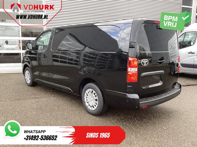 Toyota PROACE Electric Worker 75 kWh L3 345 km WLTP LED/ Snellader/ Keyless/ Adapt.Cruise/ Stuurverw./ Stoelverw./ Navi/ Carplay/ Camera/ PDC/ Airco