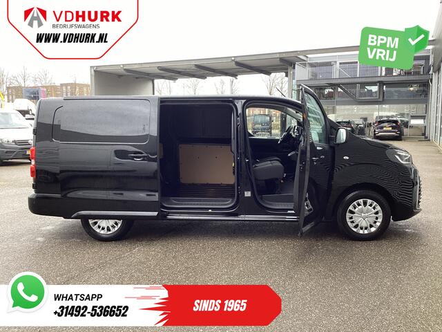 Toyota PROACE Electric Worker 75 kWh L3 345 km WLTP LED/ Snellader/ Keyless/ Adapt.Cruise/ Stuurverw./ Stoelverw./ Navi/ Carplay/ Camera/ PDC/ Airco