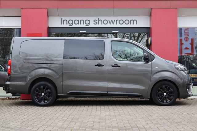 Toyota PROACE Worker 2.0 D-4D Black Line Long Dubbelcabine | Origineel NL | 2x Schuifdeur | Navigatie | Climate | Trekhaak |