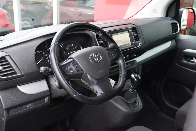 Toyota PROACE Worker 2.0 D-4D Black Line Long Dubbelcabine | Origineel NL | 2x Schuifdeur | Navigatie | Climate | Trekhaak |