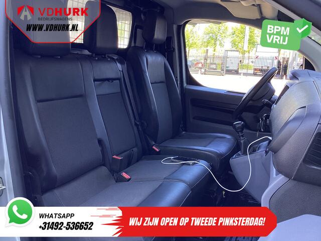 Toyota PROACE Worker 2.0 145 pk L3 2xSchuifdeur/ Adapt.Cruise/ Head Up/ Standkachel/ Stoelverw./ Carplay/ Trekhaak/ PDC