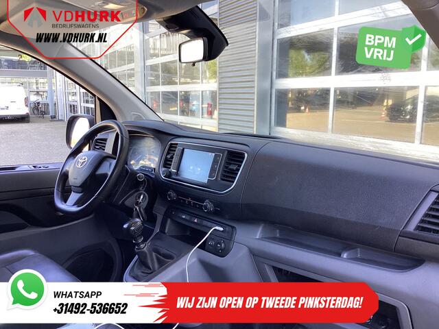 Toyota PROACE Worker 2.0 145 pk L3 2xSchuifdeur/ Adapt.Cruise/ Head Up/ Standkachel/ Stoelverw./ Carplay/ Trekhaak/ PDC