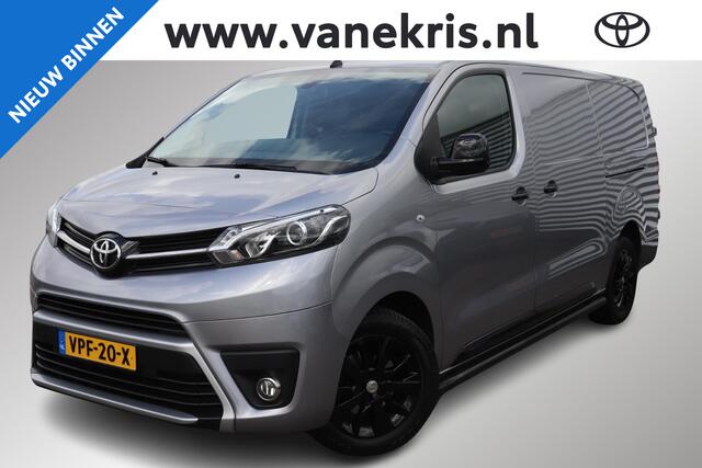 Toyota PROACE Long Worker 2.0 D-4D Black Line, Trekhaak, Leder/ stof, NAVI, Zwarte accenten, Climate & Cruise control!