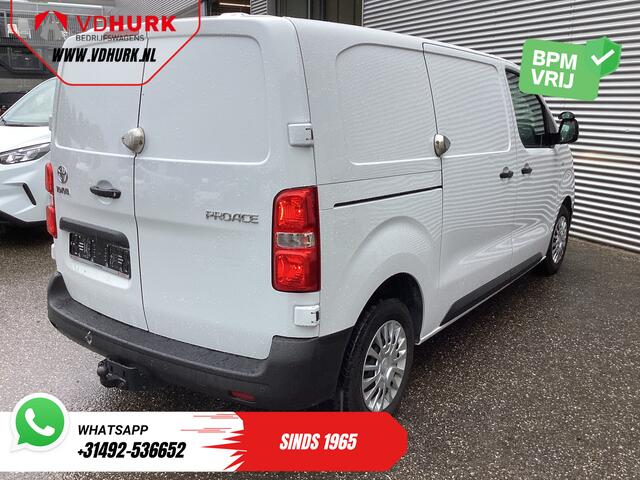 Toyota PROACE Worker 2.0 145 pk Aut. L2 Adapt.Cruise/ Standkachel/ Stoelverw./ Carplay/ Camera/ Inrichting/ Trekhaak/ Airco