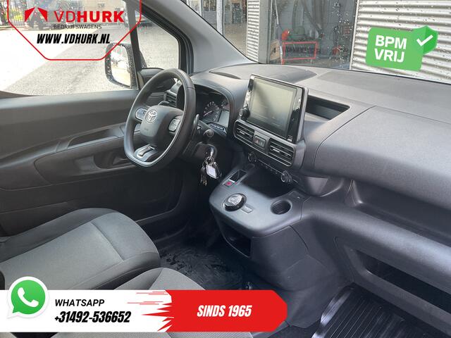 Toyota PROACE City 1.5 130 pk Aut. Carplay/ 3Pers./ Stoelverw./ Inrichting/ Camera/ Cruise/ Airco/ PDC/ Trekhaak