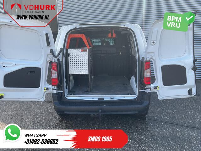 Toyota PROACE City 1.5 130 pk Aut. Carplay/ 3Pers./ Stoelverw./ Inrichting/ Camera/ Cruise/ Airco/ PDC/ Trekhaak
