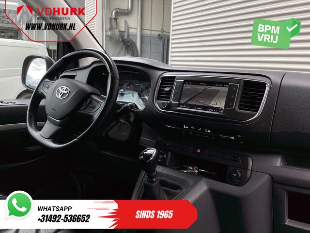 Toyota PROACE Worker 2.0 DC Dubbel Cabine Dealer Ond./ 2.5T Trekverm./ Navi/ Carplay/ Leder/ Camera/ Climate/ PDC/ LMV/ Cruise/ Trekhaak