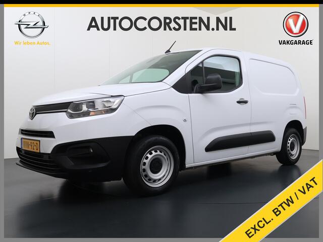 Toyota PROACE CITY 1.2T 111PK Benzine 3-Persoons Euro 6 Navi* Airco Apple Carplay Android Auto Cruise Control Pdc Live Regen-Lichtsensor Bluetooth Schuifdeur 1e Eigenaar Origineel Nederlandse Auto