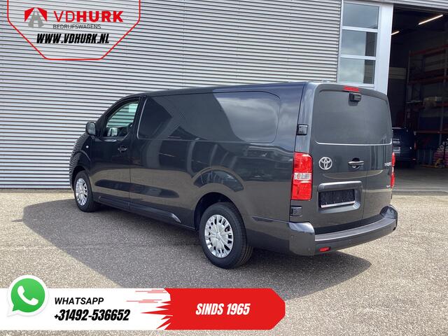 Toyota PROACE Electric Worker 75 kWh L3 345 km WLTP LED/ Snellader/ Keyless/ Adapt.Cruise/ Stuurverw./ Stoelverw./ Navi/ Carplay/ Camera/ PDC/ Airco