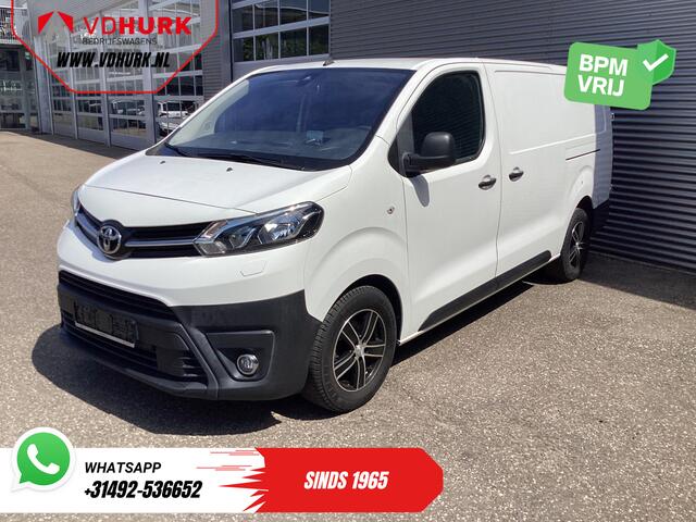 Toyota PROACE Worker 2.0 125 pk L3 Adapt.Cruise/ Standkachel/ Head-up/ Stoelverw./ DB-Riem VV/ LMV/ PDC