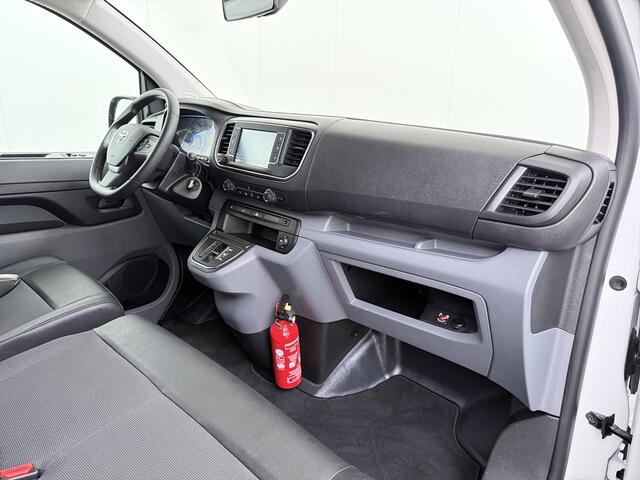 Toyota PROACE Electric Worker 136PK Automaat 3-Persoons Navi Apple Carplay Android Auto Airco Pdc DAB Bluetooth Cruise Control Regen-Lichtsensor Betonplex Vloer Wandbetimmering Schuifdeur Origineel Nederlandse Auto Dealeronderhouden