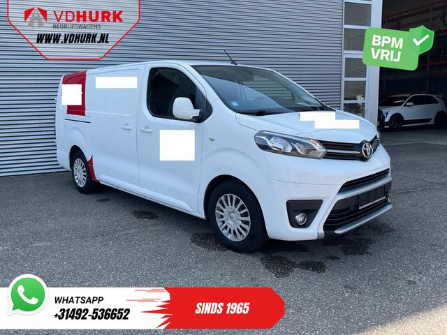 Toyota PROACE Worker 2.0 125 pk L3 2x Schuifdeur/ Inrichting/ Airco/ Cruise/ PDC