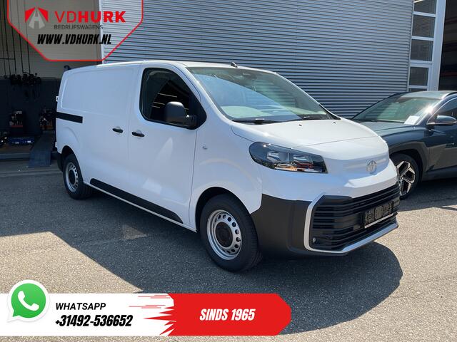 Toyota PROACE e-ProAce Worker 50 kWh 230 km WLTP Adapt.Cruise/ Standkachel/ Stuurverw./ Carplay/ Airco/ Camera/ PDC