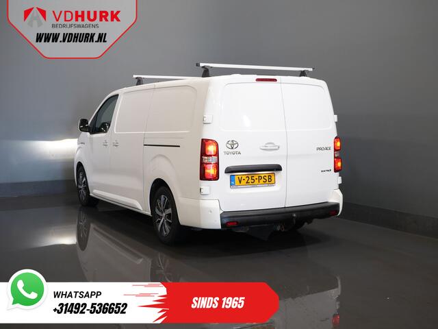 Toyota PROACE Electric Worker L3 75 kWh 345km WLTP 2x Schuifdeur/ LED/ Head-Up/ Snellader/ Keyless/ Stoelverw./ Carplay/ Navi/ Camera/ Climate/ PDC/ LMV/ Cruise/ Trekhaak