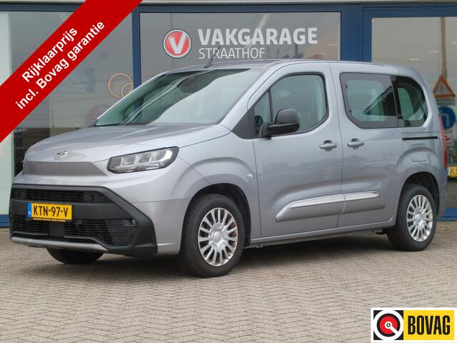 Toyota PROACE CITY Verso 1.2 Turbo Professional, Trekhaak / Dubbele schuifdeur / Carplay + Android Auto / Cruise control + Limiter / Airco