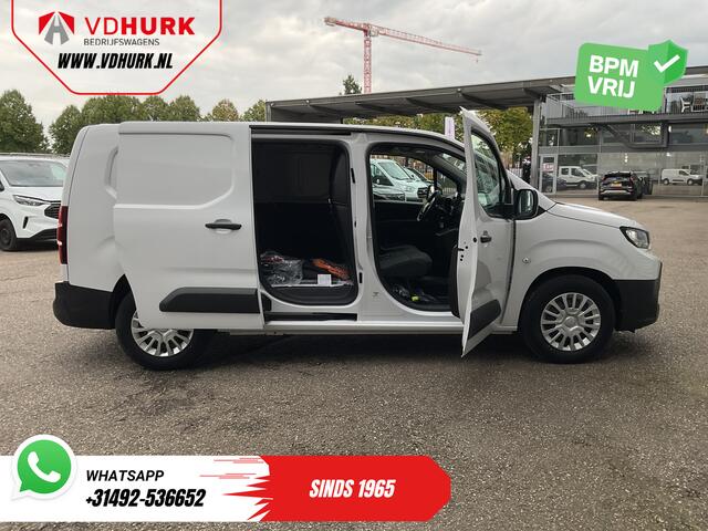 Toyota PROACE CITY Electric L2 50 kWh 340km WLTP Snellader/ LED/ 3Pers./ Carplay/ Airco/ Camera/ Cruise/ PDC/