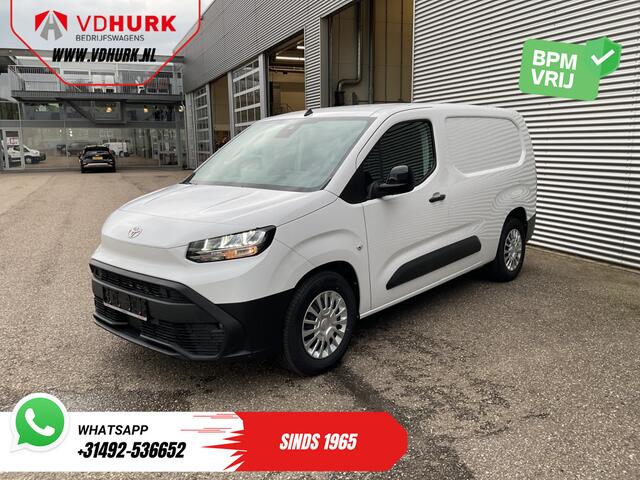Toyota PROACE CITY Electric L2 50 kWh 340km WLTP Snellader/ LED/ 3Pers./ Carplay/ Airco/ Camera/ Cruise/ PDC