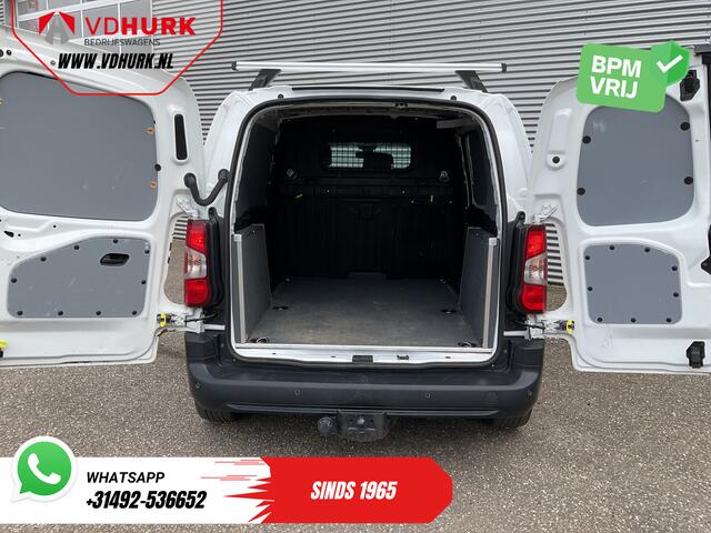 Toyota PROACE City 1.5 130 pk Aut. Carplay/ 3Pers./ Standkachel/ Airco/ Camera/ Cruise/ Dakdragers/ PDC/ Trekhaak