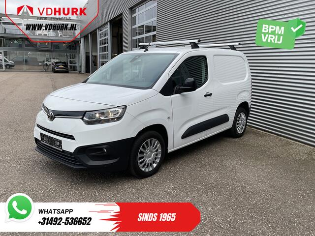 Toyota PROACE City 1.5 130 pk Aut. Carplay/ 3Pers./ Standkachel/ Airco/ Camera/ Cruise/ Dakdragers/ PDC/ Trekhaak