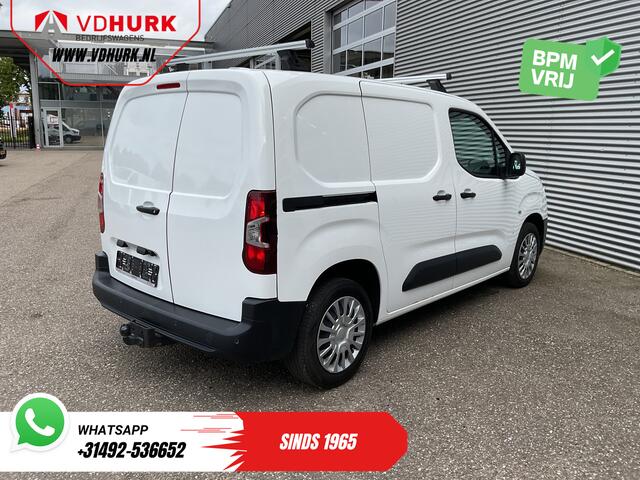 Toyota PROACE City 1.5 130 pk Aut. Carplay/ 3Pers./ Standkachel/ Airco/ Camera/ Cruise/ Dakdragers/ PDC/ Trekhaak