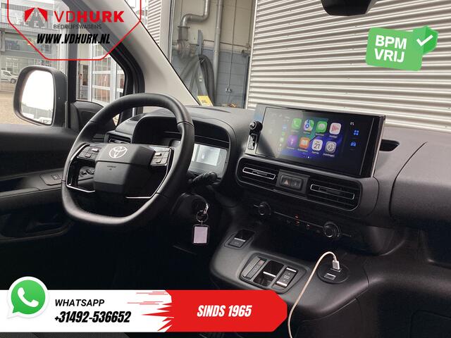 Toyota PROACE e-ProAce City 50 kWh 320 km WLTP L2 3Pers./ LED/ Standkachel/ Stoelverw./ Stuurverw./ Carplay/ Camera/ PDC/ Cruise/ Airco