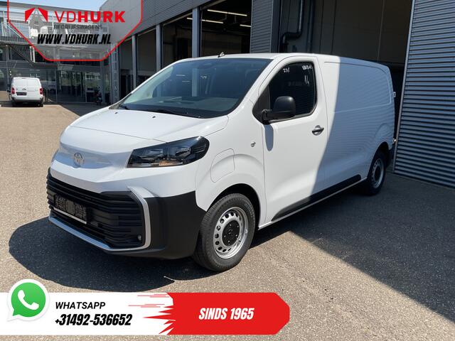 Toyota PROACE e-ProAce Worker 50 kWh 230 km WLTP Adapt.Cruise/ Snellader/ Standkachel/ Stuurverw./ Carplay/ Airco/ Camera/ PDC