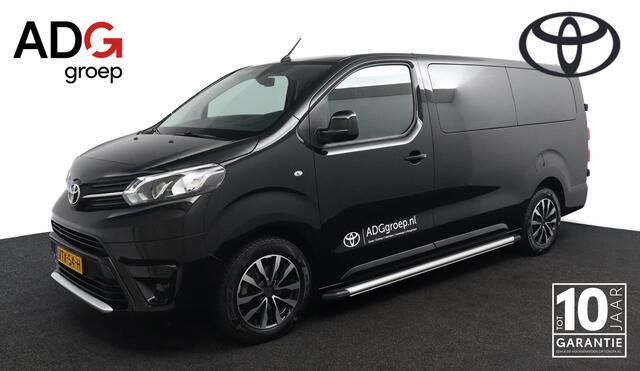 Toyota PROACE Long Worker DC 2.0 D-4D Live | Trekhaak | Dubbele Cabine | Automaat | Lichtmetalen Velgen | Apple Carplay | Treeplanken | Glasslook |