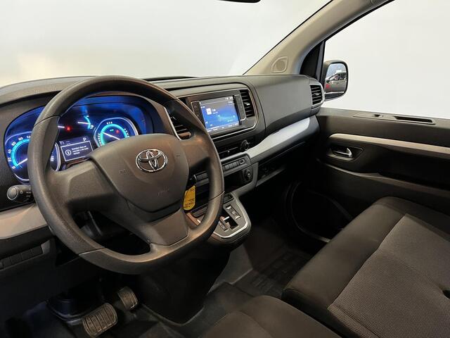 Toyota PROACE Electric Shuttle Long Extra Range Cool 75 kWh 9persoons PERSONENBUS Navigatie Apple Carplay/Android Auto Parkeersensoren Cruise Control Lichtmetalen velgen Getinte ramen Airco