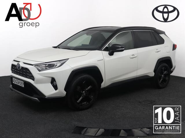 Toyota RAV4 2.5 Hybrid AWD Bi Tone | 1650 kg trekgewicht | Parkeercamera | Lederen bekleding |