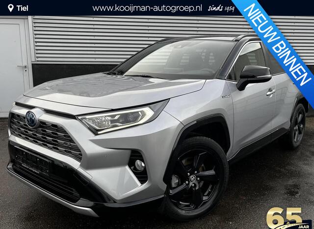 Toyota RAV4 2.5 Hybrid AWD Bi-Tone Schuif/kanteldak, Stoelverwarming, elek. Achterklep, Leder/Alcantara, Elek. bestuurdersstoel, Adaptieve cruise control
