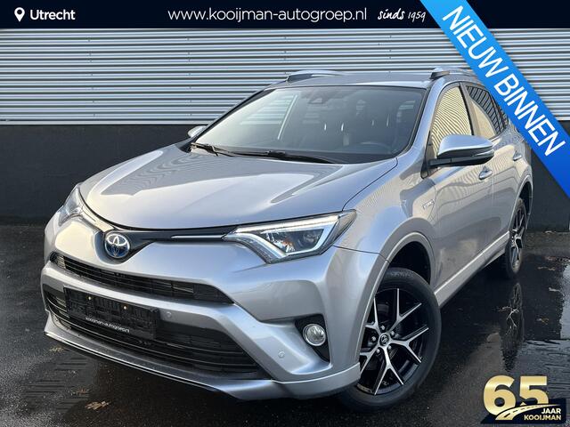 Toyota RAV4 2.5 Hybrid Style Leder/alcantara bekleding, Privacy glass, Smart Key, LMV 18", Stoelverwarming, Parkeersensoren Voor + Achter, Adaptieve cruise control