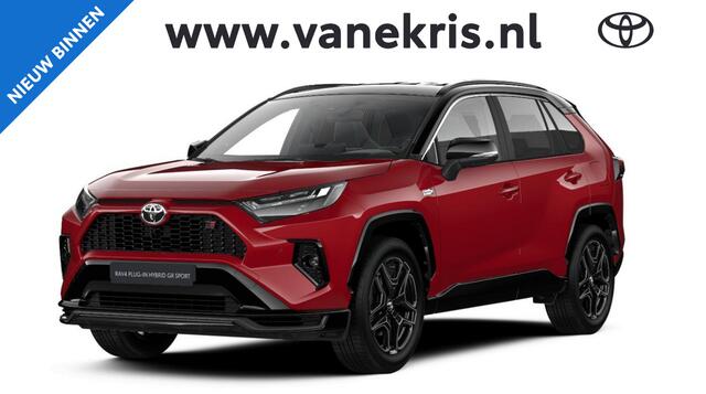 Toyota RAV4 2.5 Plug-in Hybrid AWD GR SPORT, Verwacht 06/2025, Stuur- / Stoel verwarming, Head-up, BSM, JBL, Apple Carplay / Android auto!