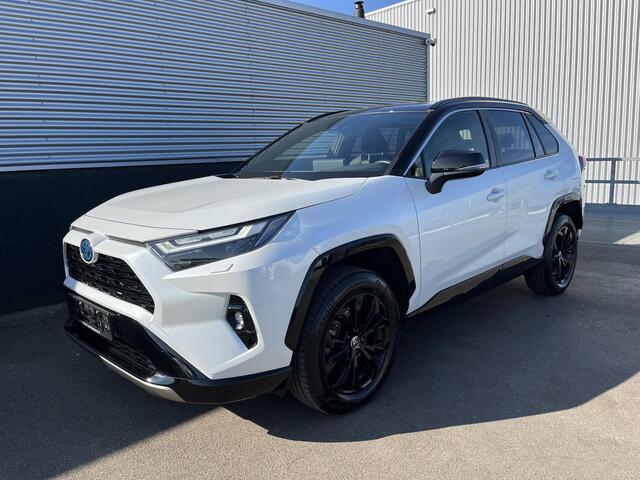 Toyota RAV4 2.5 Hybrid AWD Bi-Tone Navigatie, Stoel- & Stuurwielverwarming, JBL, LED, LMV, Nieuw Type, Achteruitrijcamera, Leder/alcantara