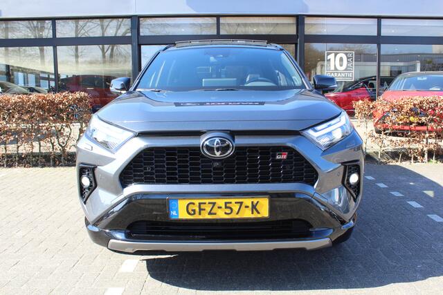 Toyota RAV4 2.5 Hybrid AWD GR SPORT Bi-Tone | Rijklaar | Pano | Trekhaak | Navi | Elek achterklep | Apple/Android | Memory | 360 camera