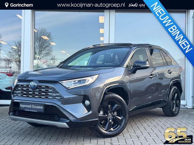 Toyota RAV4 2.5 Hybrid AWD Bi-Tone Innovation Open dak | 1650kg trekgewicht | Blindspot | 360 camera | Toyota garantie tot 2029!