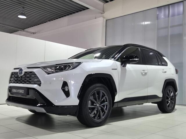 Toyota RAV4 2.5 Hybrid AWD Bi-Tone | Zwart dak | |360° camera | Dodehoekdetectie | Parkeersensoren | JBL Premium audio | Stoelverwarming | Keyless | Elektr. Achterklep | Lederen bekleding |