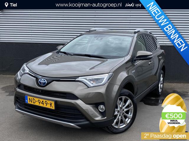 Toyota RAV4 2.5 Hybrid Executive Trekhaak, Navigatie, Lederen bekleding, 360" camera, Dodehoekdetectie, Stoelverwarming, Seat memory, 1e eign.