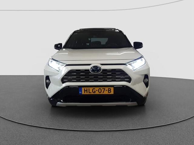 Toyota RAV4 2.5 Hybrid AWD Bi-Tone Limited | Panoramadak | Trekhaak 1650 kg | Half leer